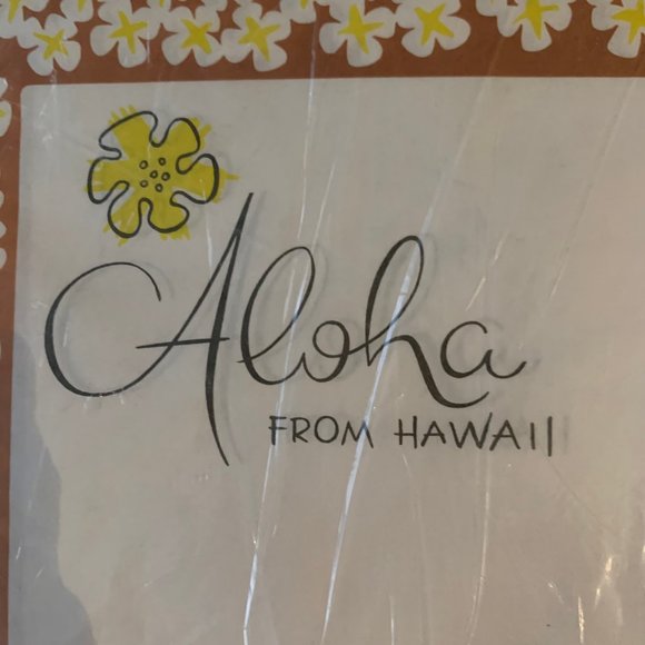 vintage hawaiian girl paper place mats unopened package of 20 tiki aloha… - Picture 3 of 7